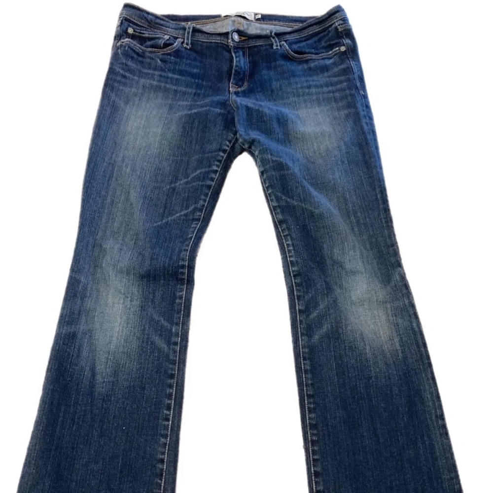 Abercrombie & Fitch Womens Jeans Size 10 Straight Leg Blue Denim Low Rise